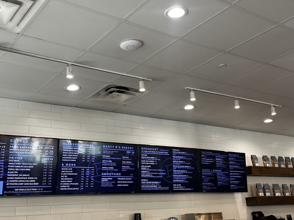 Menu Marty B's Coffee-4