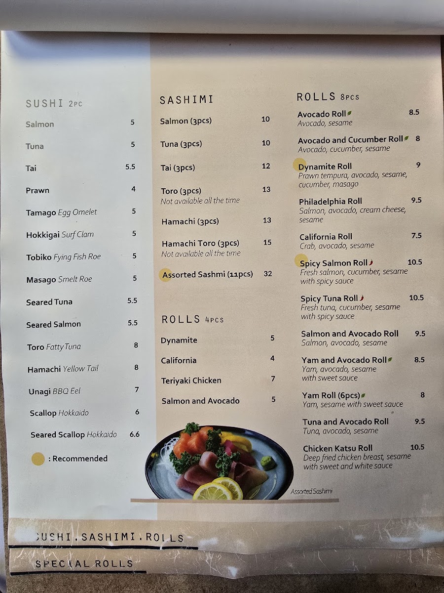 Menu Maru Sushi And Don-1