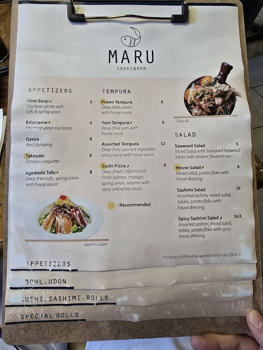 Menu Maru Sushi And Don-4