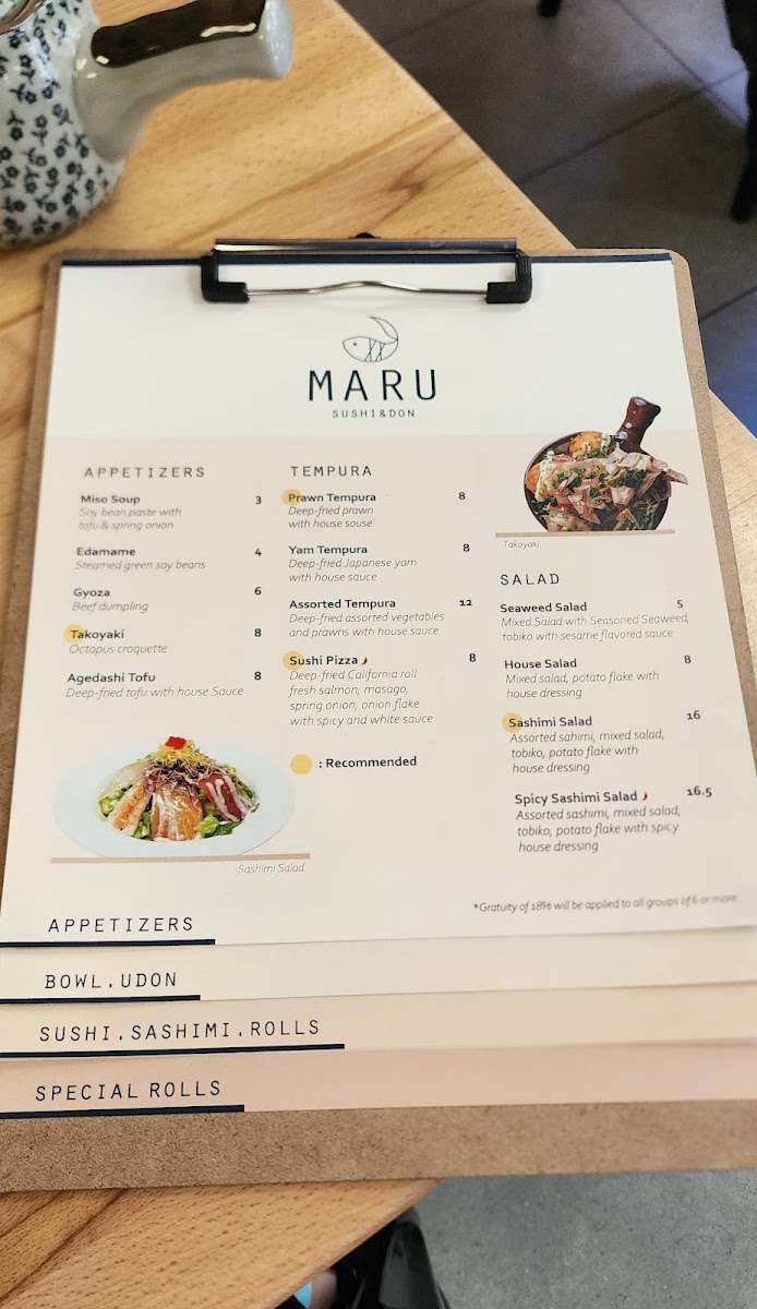 Menu Maru Sushi And Don-5