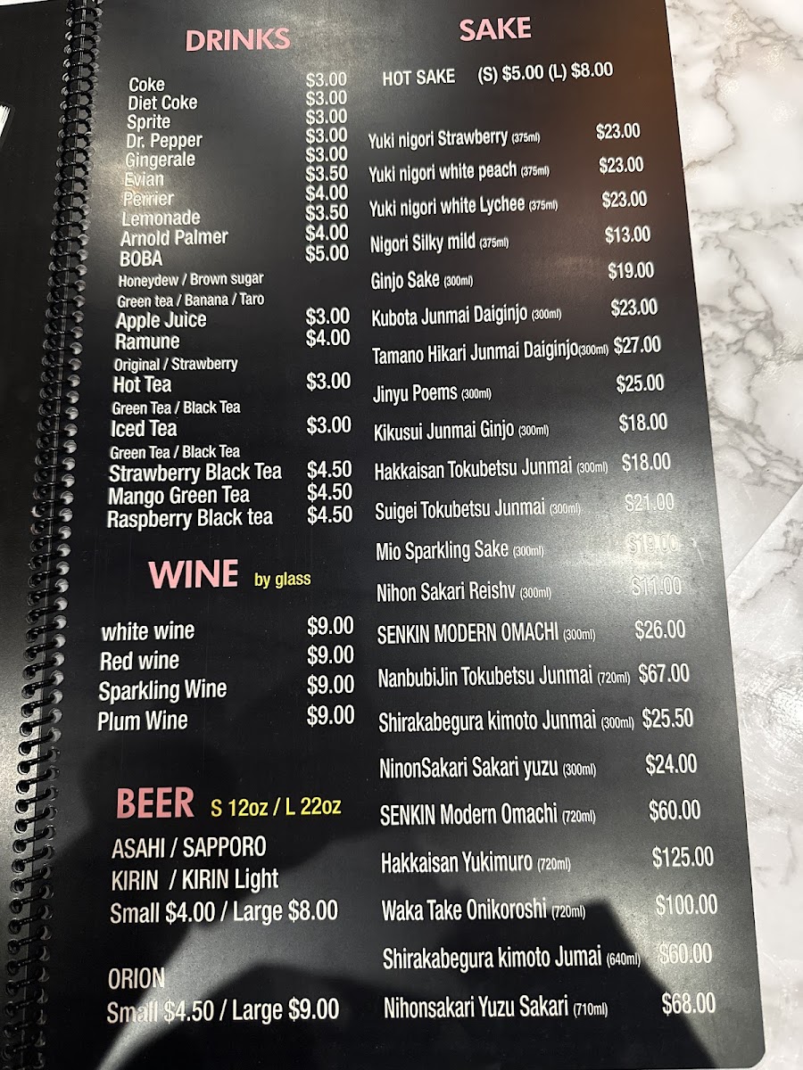 Menu Maru Sushi And Ramen-2