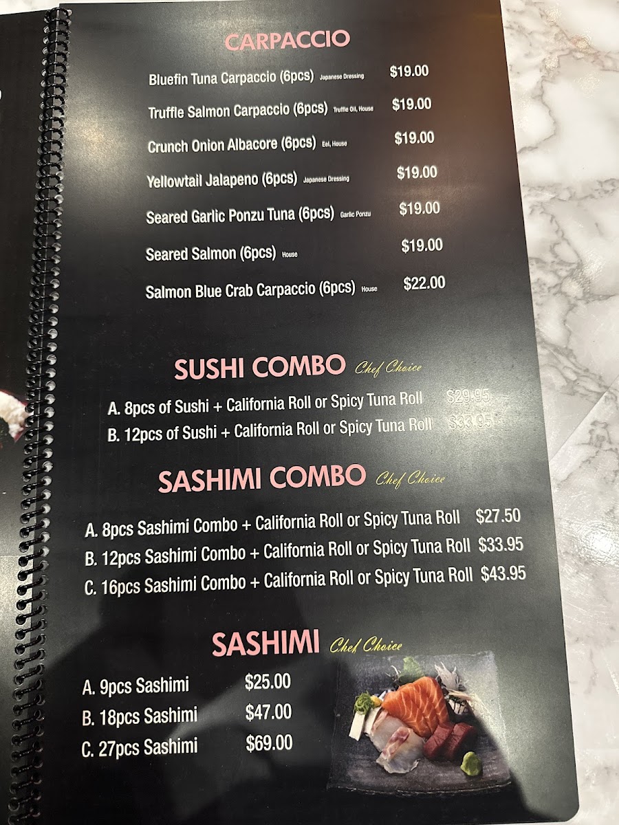 Menu Maru Sushi And Ramen-3