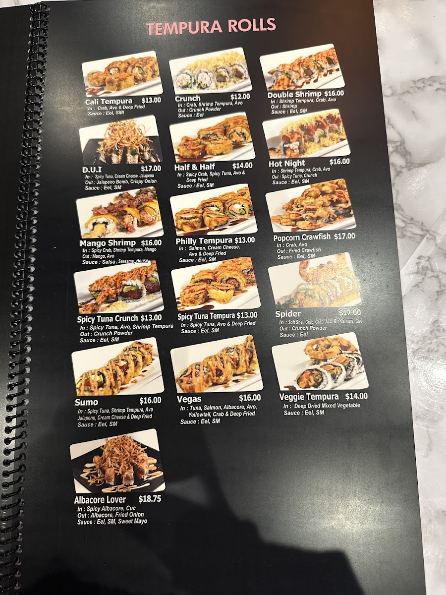 Menu Maru Sushi And Ramen-4