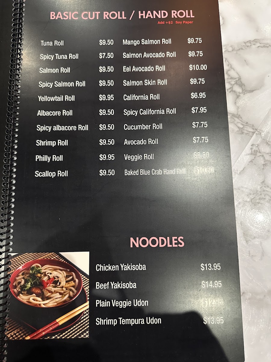 Menu Maru Sushi And Ramen-5