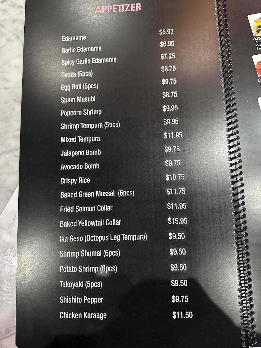 Menu Maru Sushi And Ramen-9