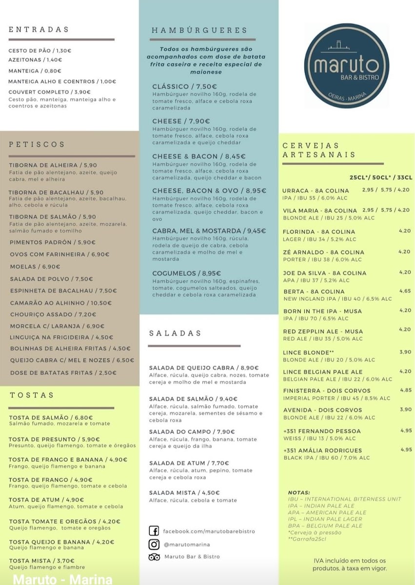 Menu Maruto-8