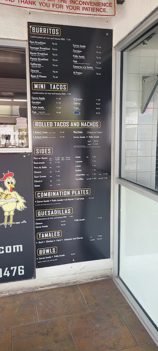 Menu Marvin's Pizza Place And Mexican Food-5