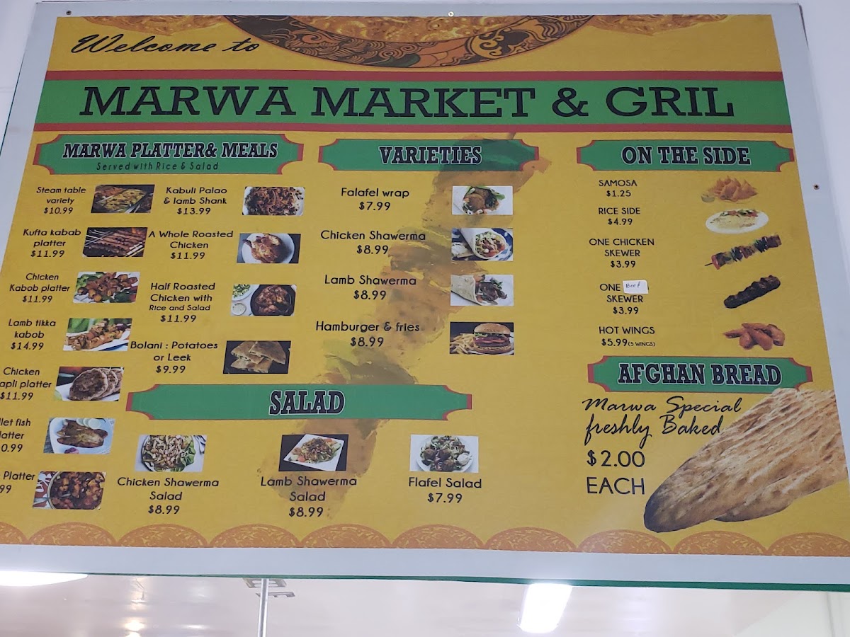 Menu Marwa Market And Grill-3
