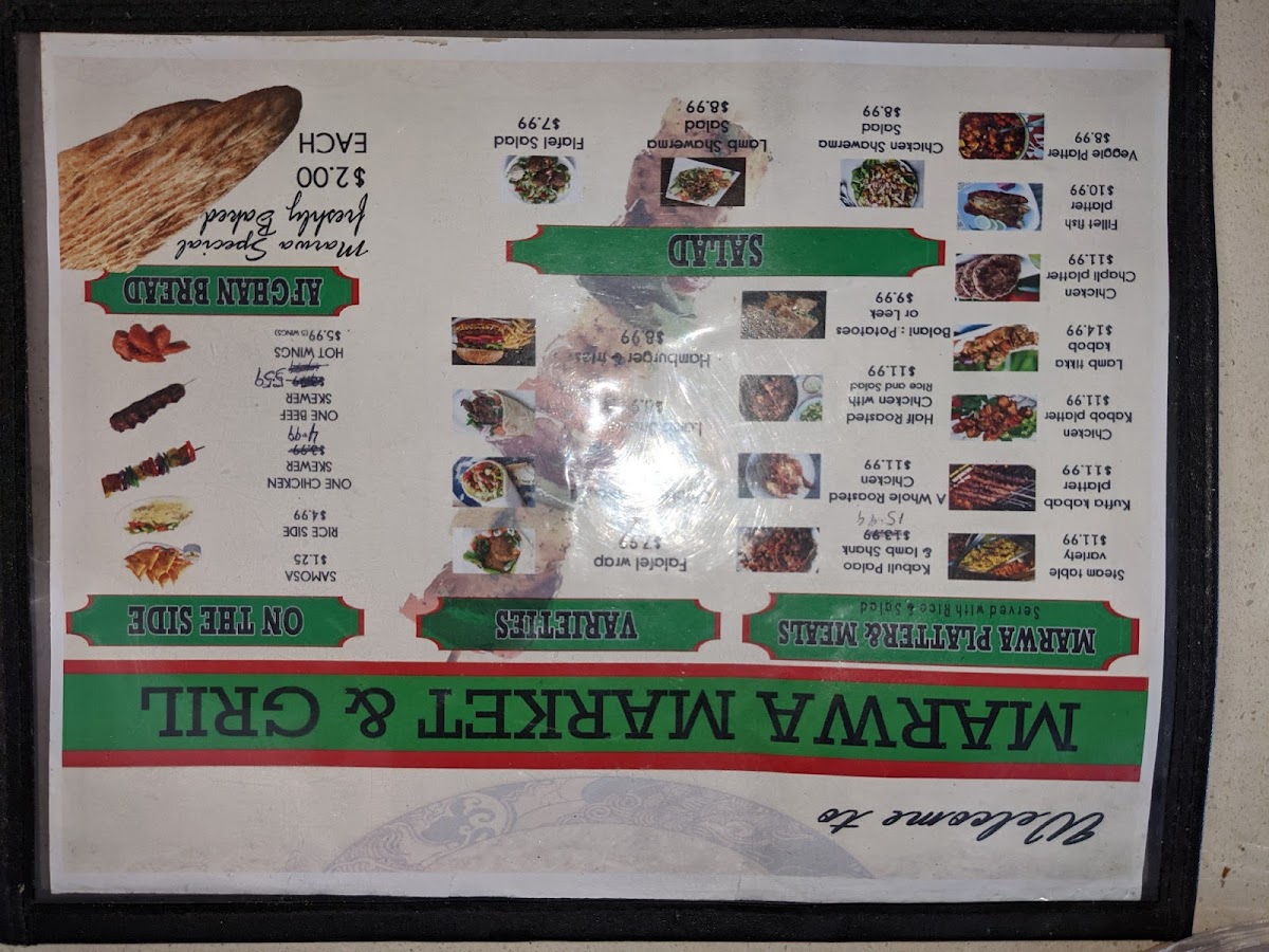 Menu Marwa Market And Grill-6