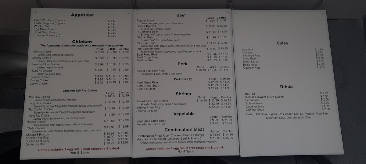 Menu Mary's Asian Diner-4