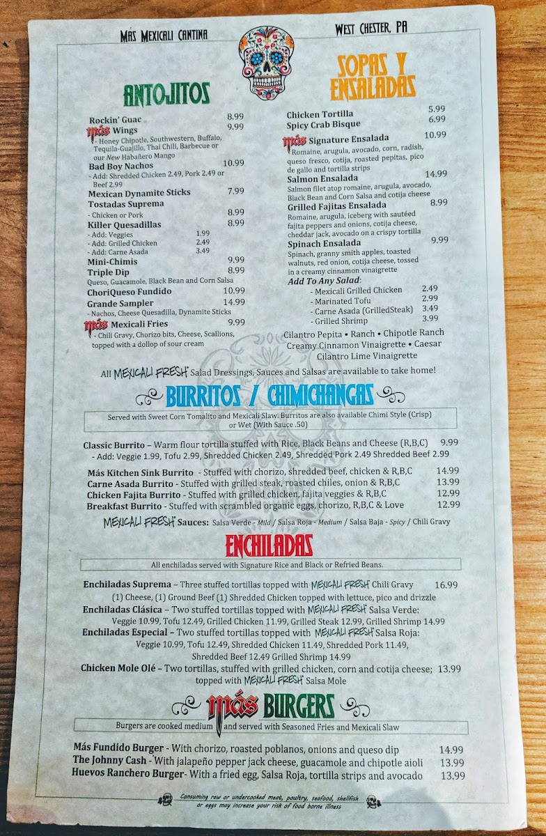 Menu Más Mexicali Cantina-3