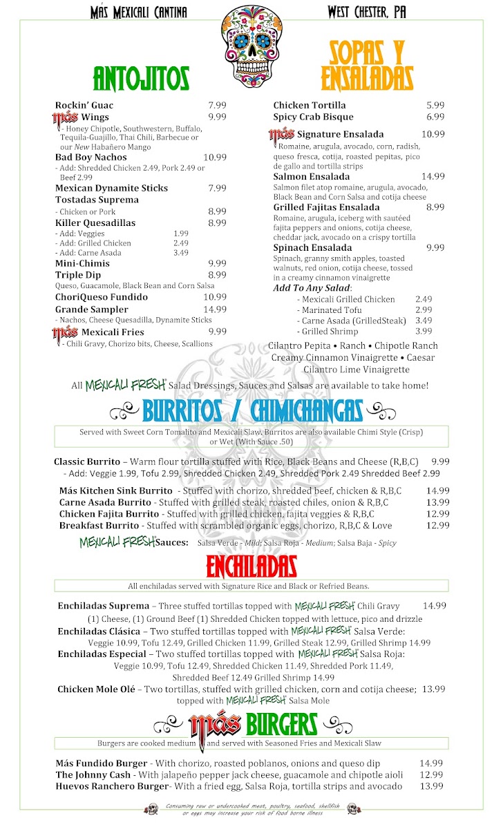 Menu Más Mexicali Cantina-5
