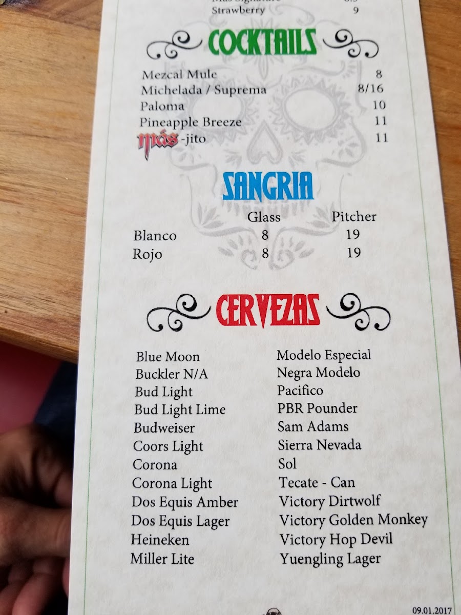 Menu Más Mexicali Cantina-6