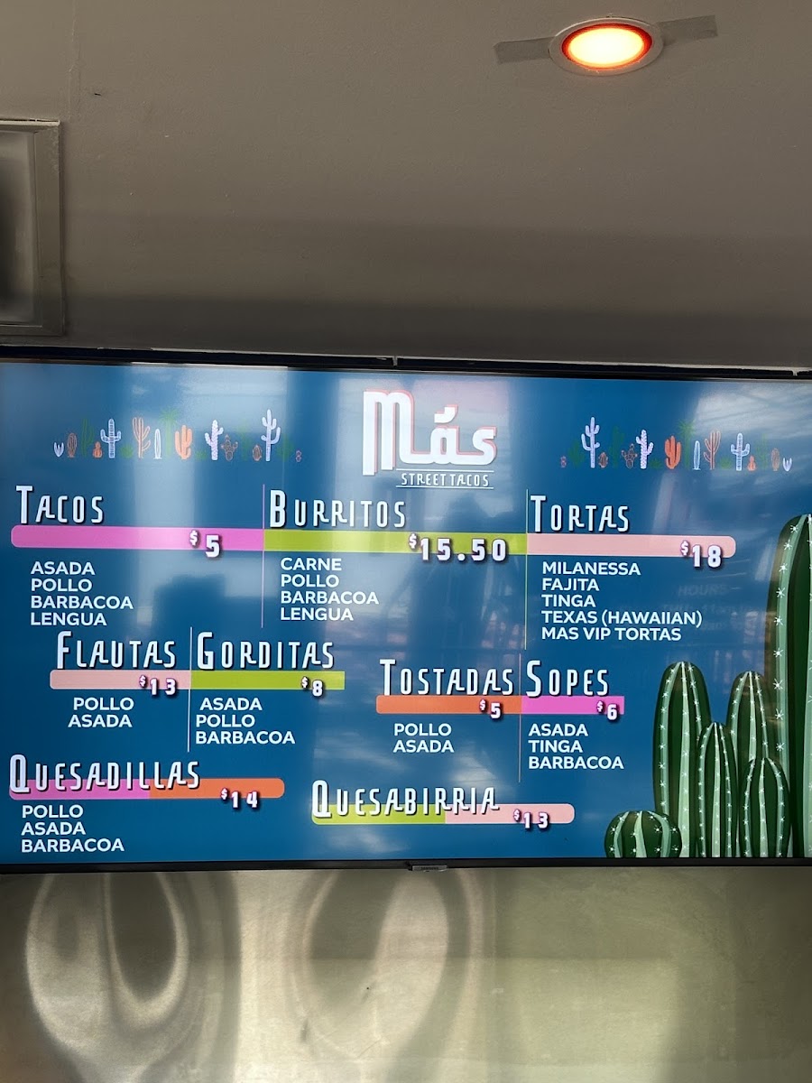 Menu Mas Street Tacos-4