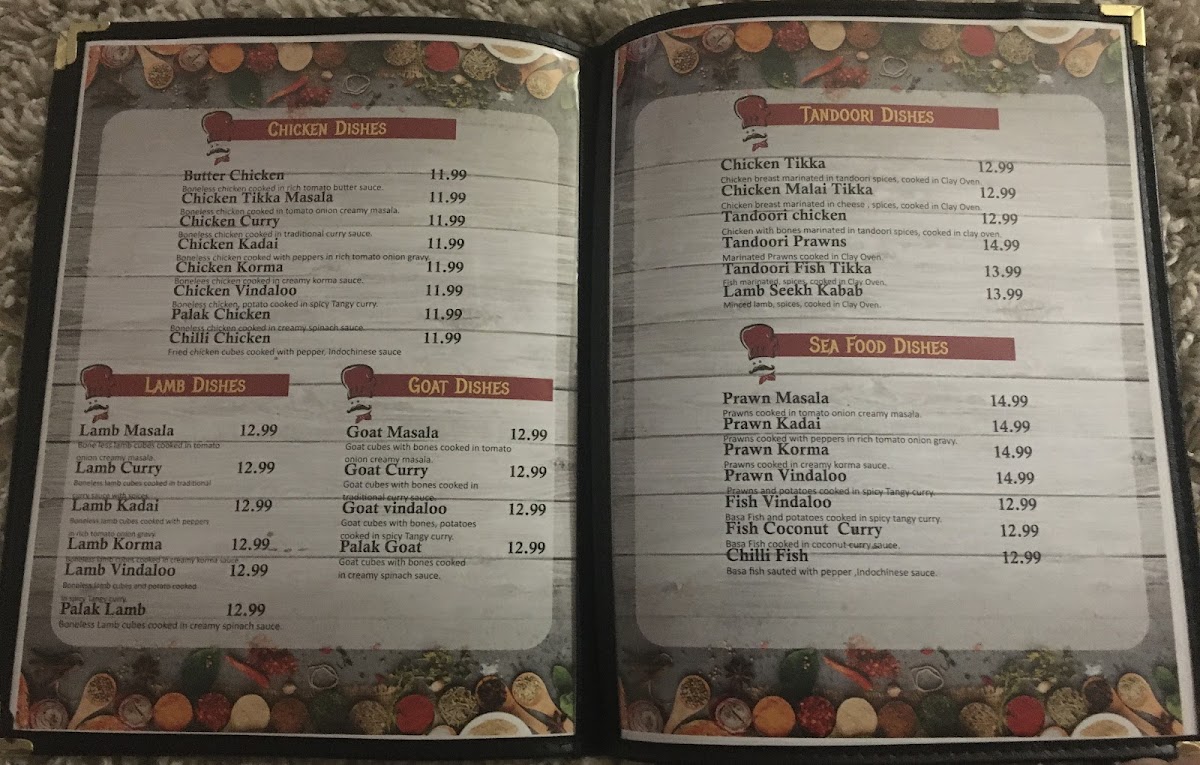 Menu Masala Art Indian Restaurant Abbotsford Bc-9