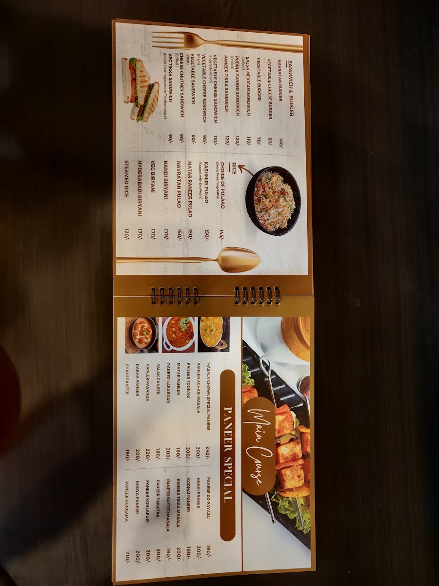Menu Masala Chowk | Veg Family Restaurant | Nh 52 Bundi-1
