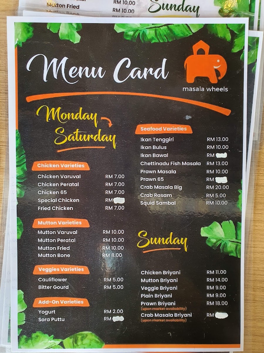 Menu Masala Wheels-10