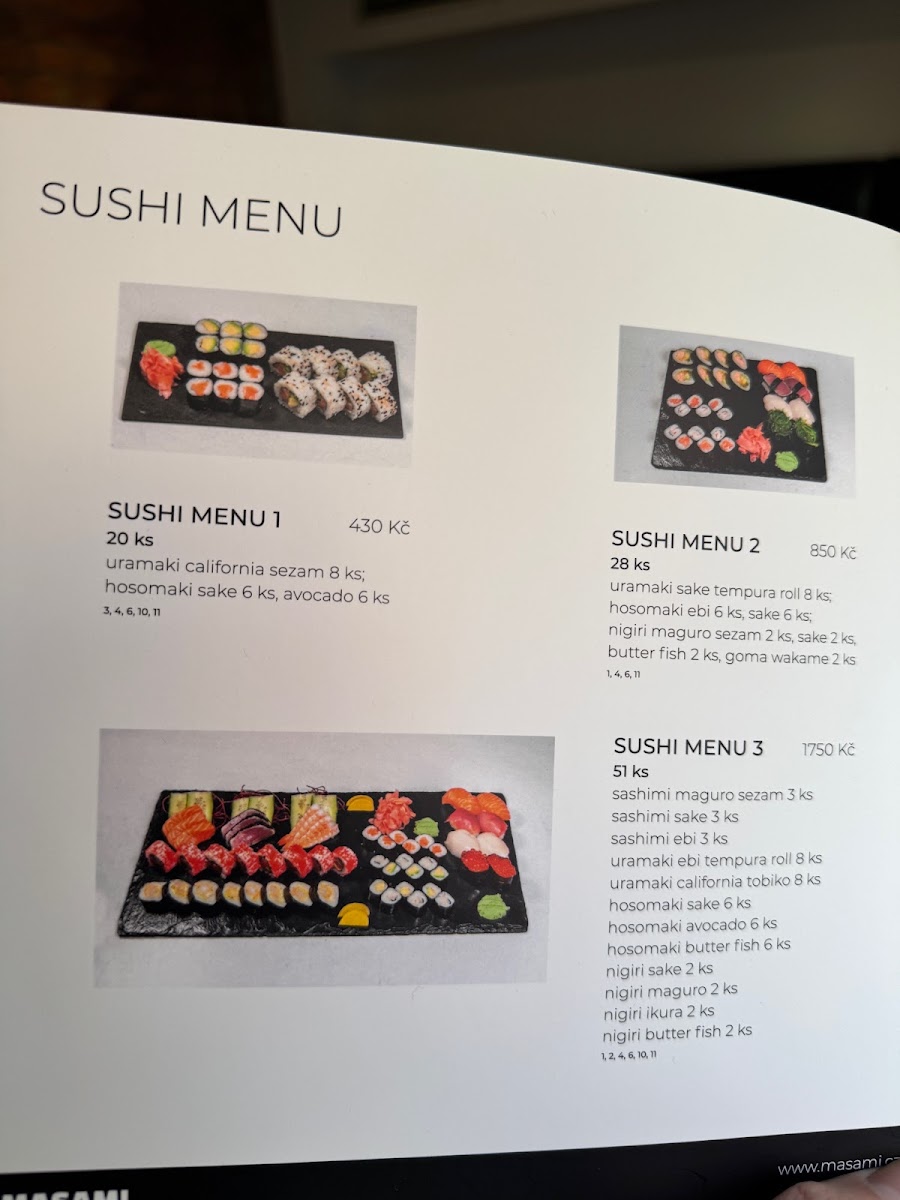 Menu Masami Restaurant-4