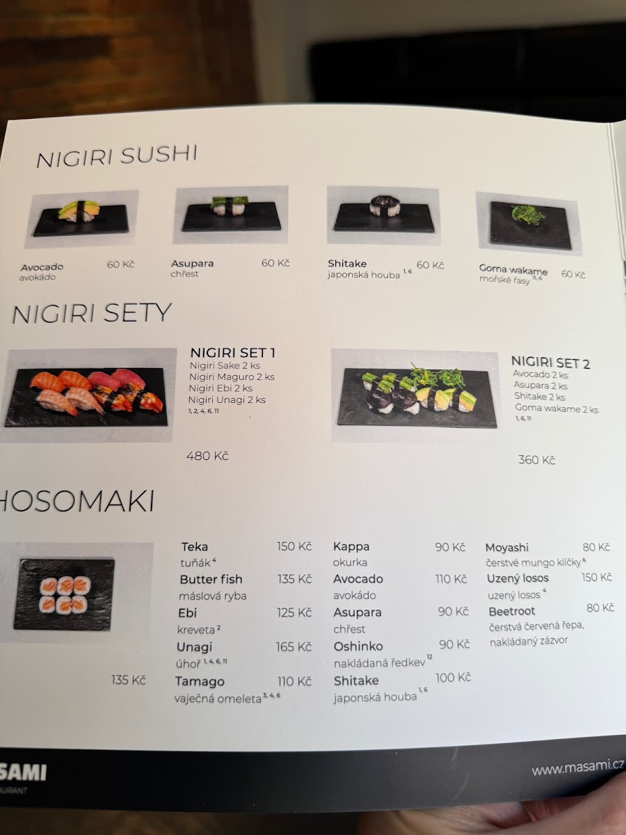 Menu Masami Restaurant-8