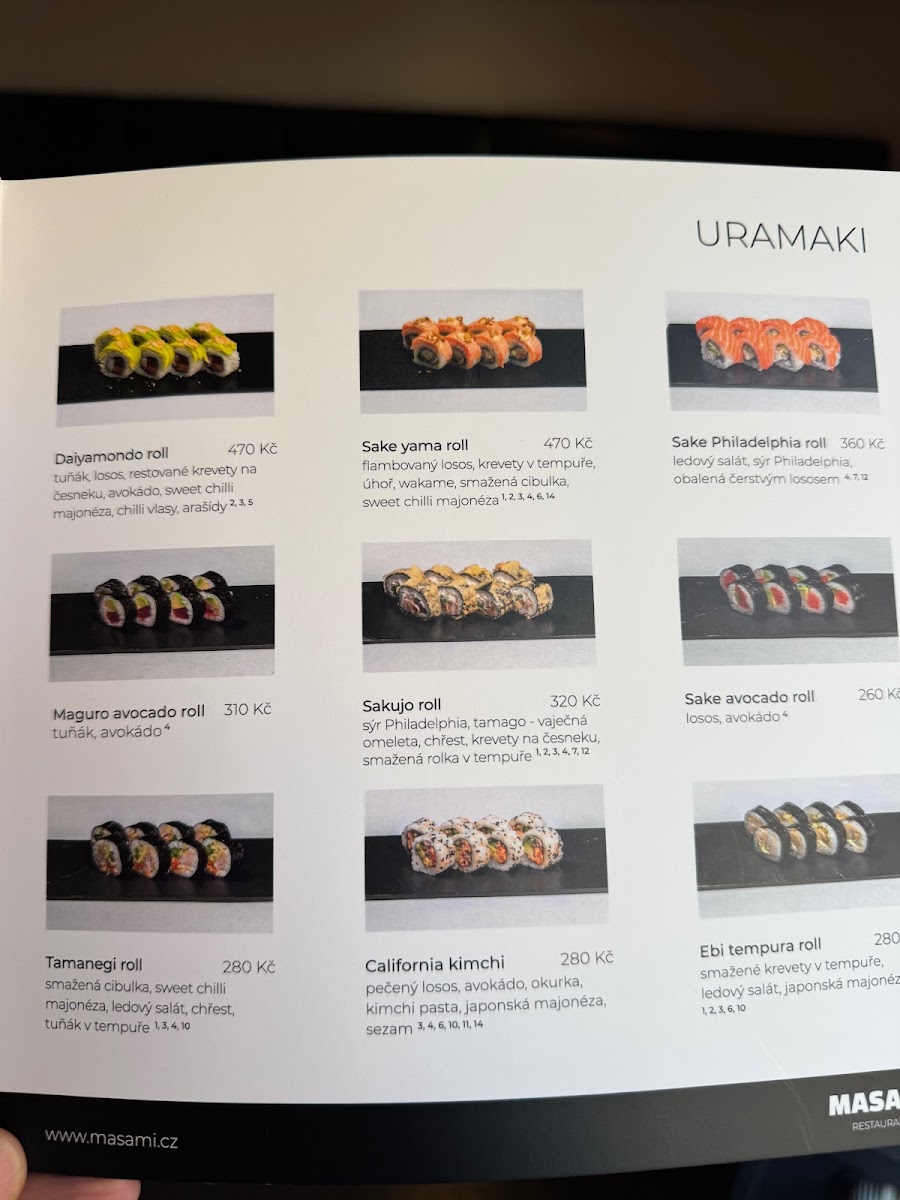 Menu Masami Restaurant-9