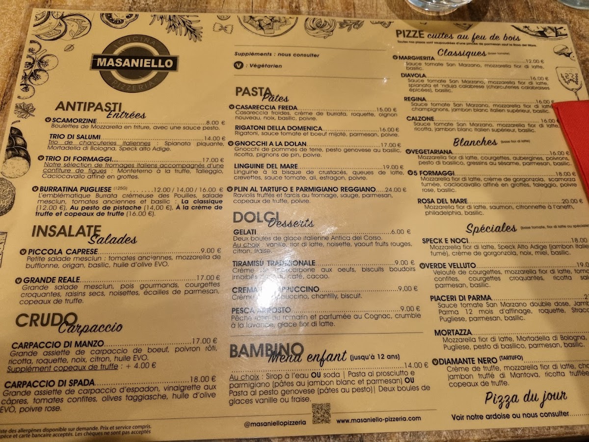 Menu Masaniello - Pizzeria E Cucina-8