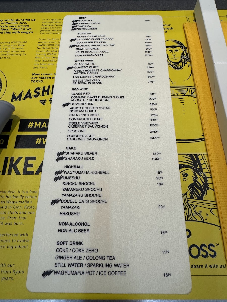Menu Mashi No Mashi Nagasaki-1