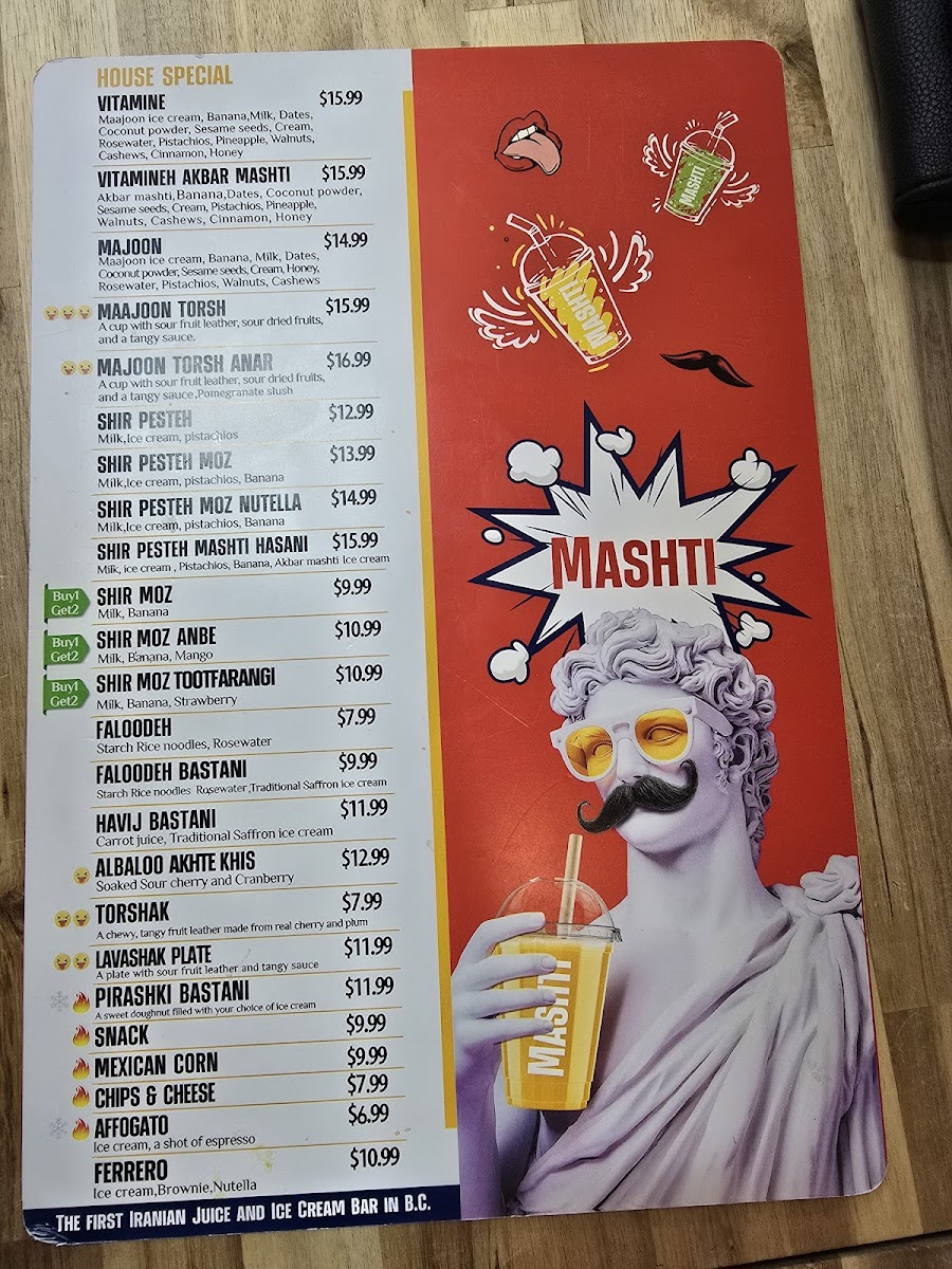 Menu Mashti Cafe | مشتی-2