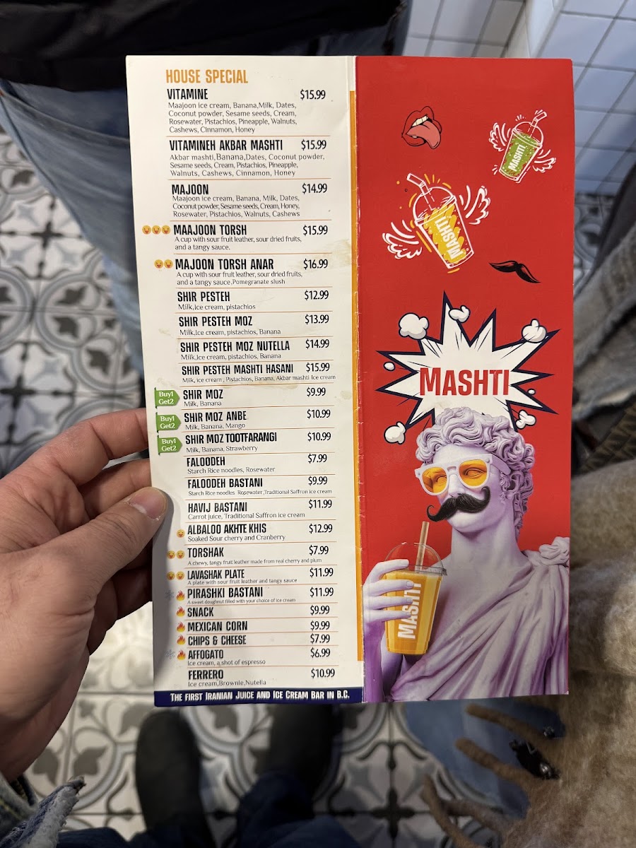 Menu Mashti Cafe | مشتی-9