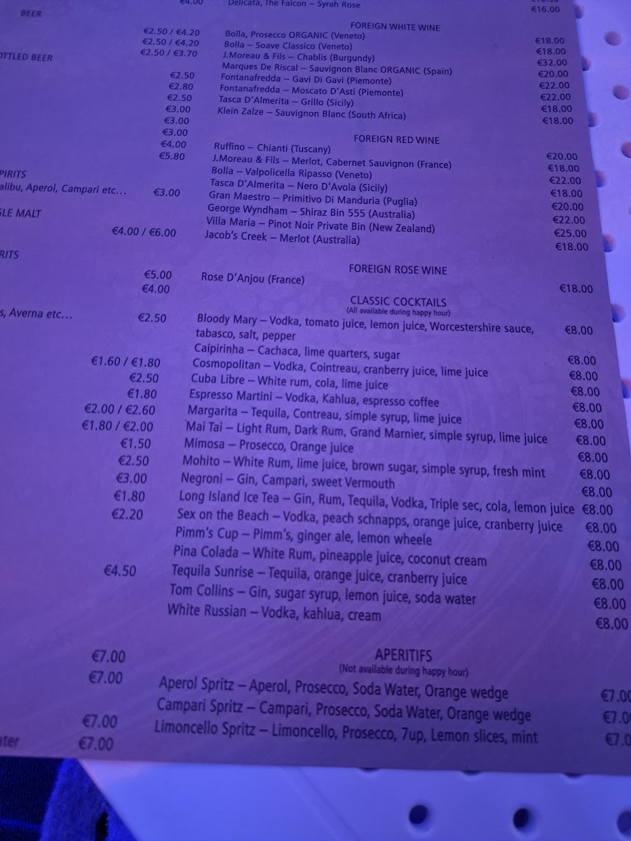 Menu Mason's Cafe-3
