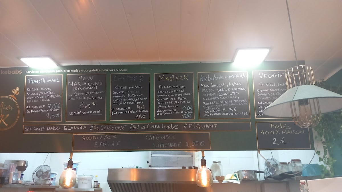 Menu Master K-4