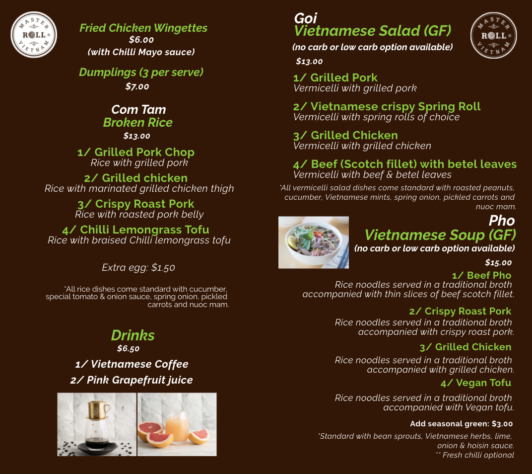Menu Master Roll Vietnam (Carnegie)-1