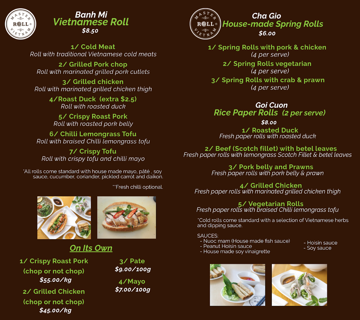 Menu Master Roll Vietnam (Carnegie)-2