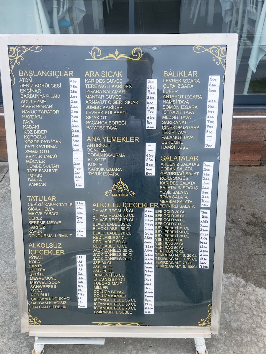 Menu Mastika Balık Restaurant-1