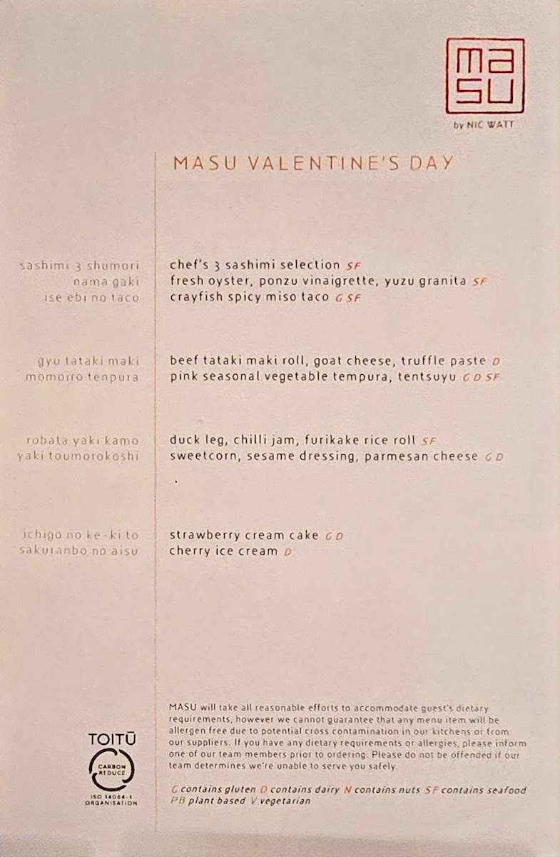 Menu Masu By Nic Watt-2