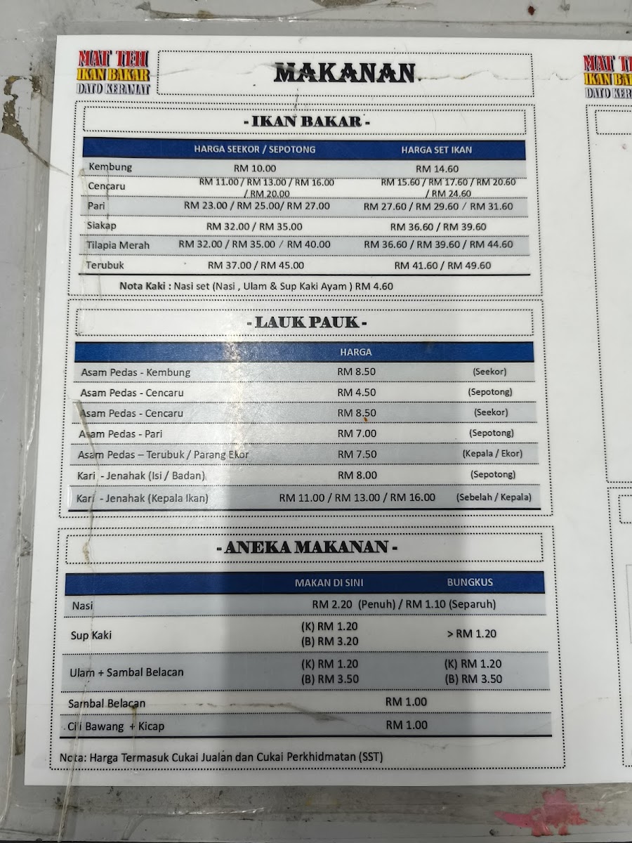 Menu Mat Teh Ikan Bakar-3