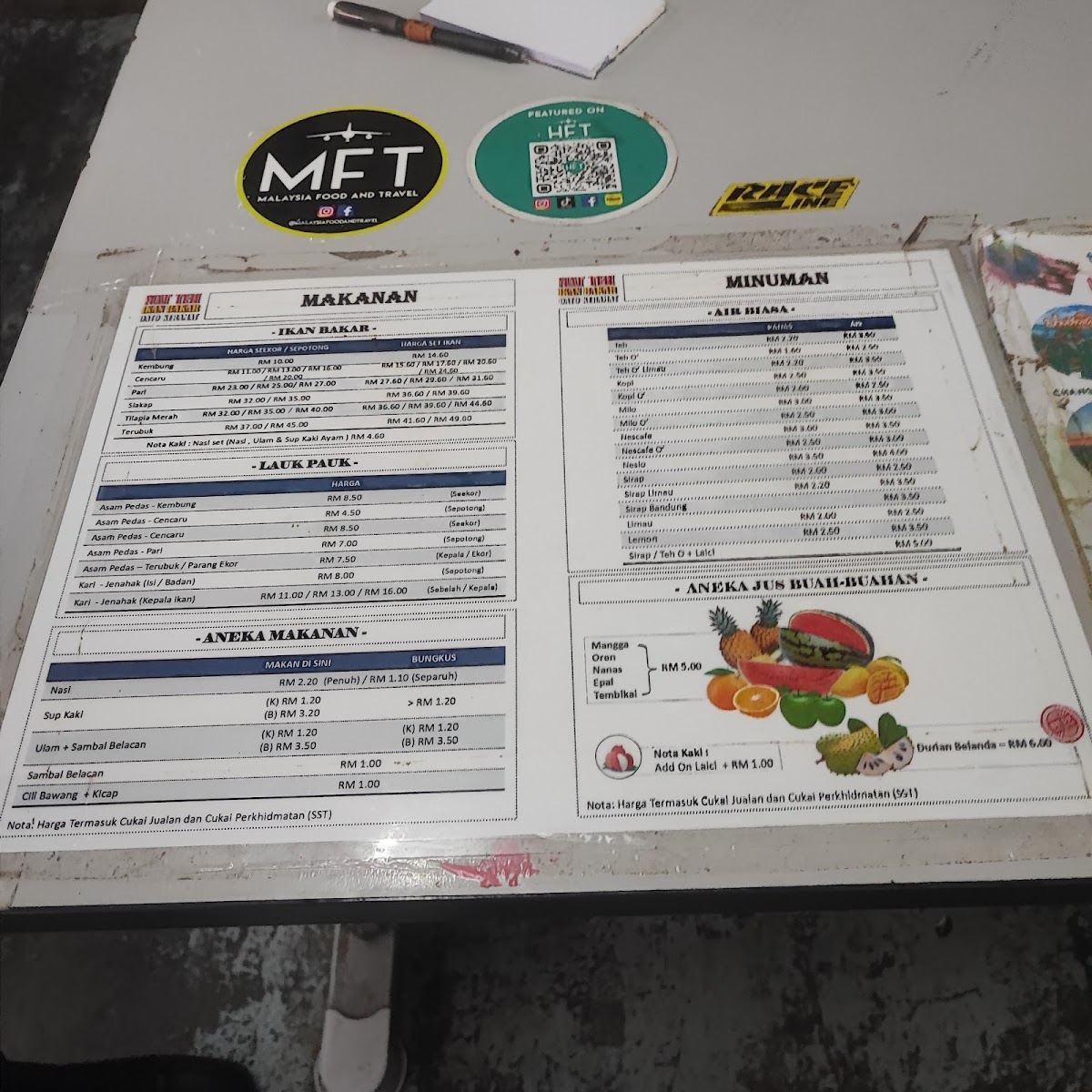 Menu Mat Teh Ikan Bakar-6