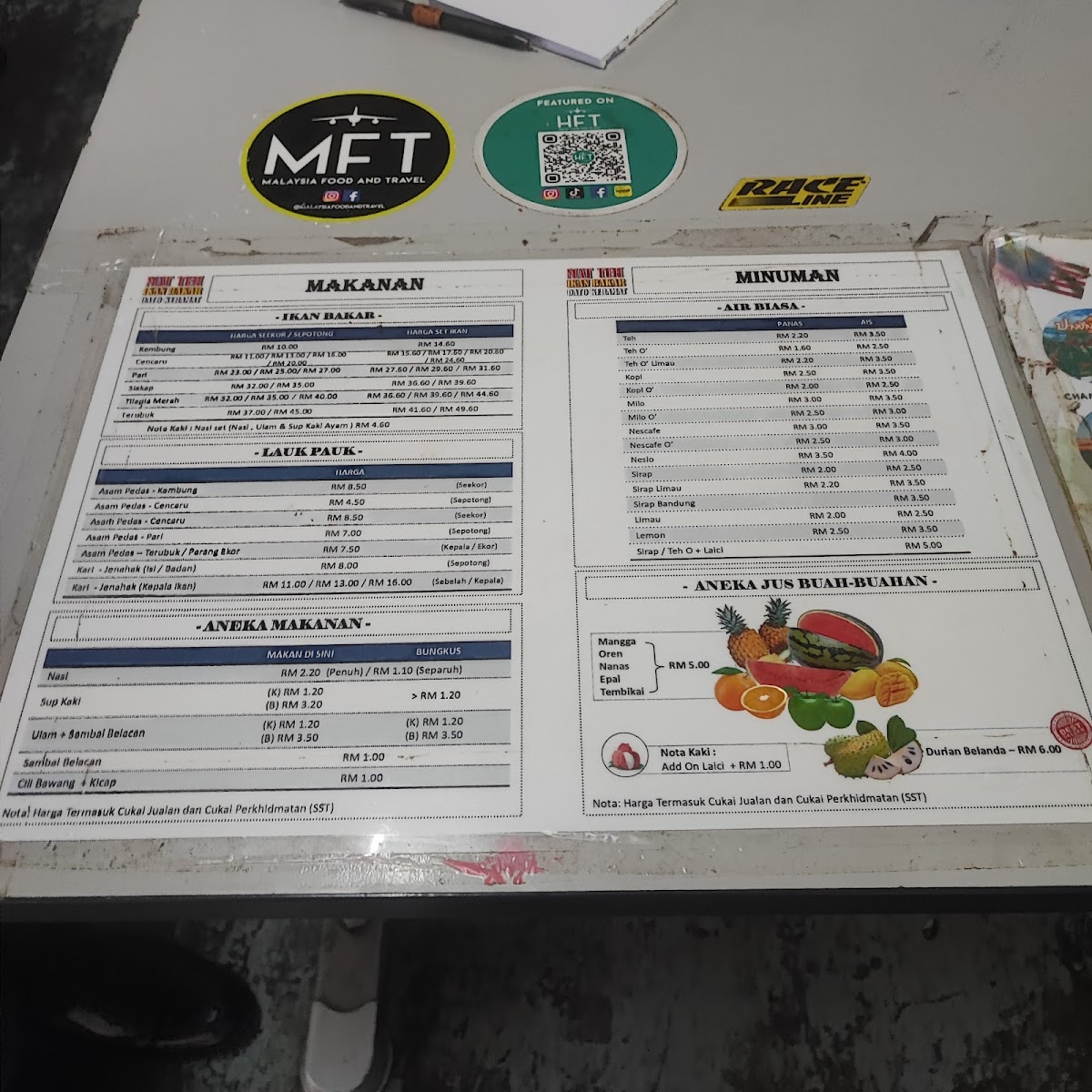 Menu Mat Teh Ikan Bakar-7