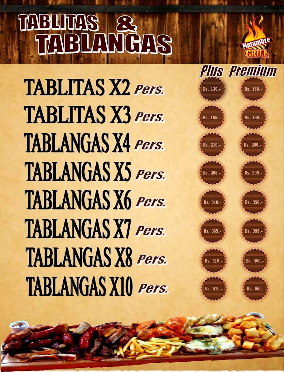 Menu Matambre Grill-7