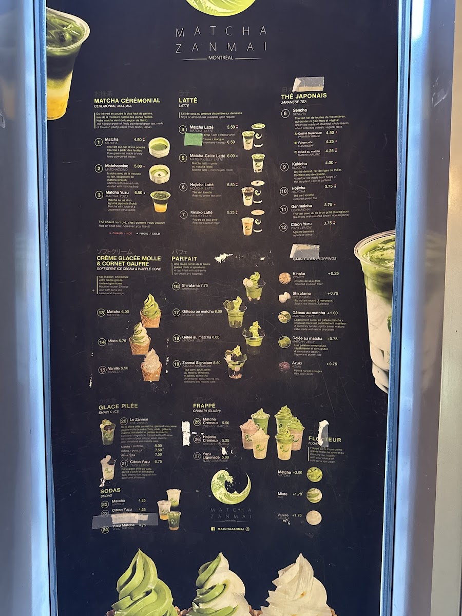 Matcha Zanmai Menu-1