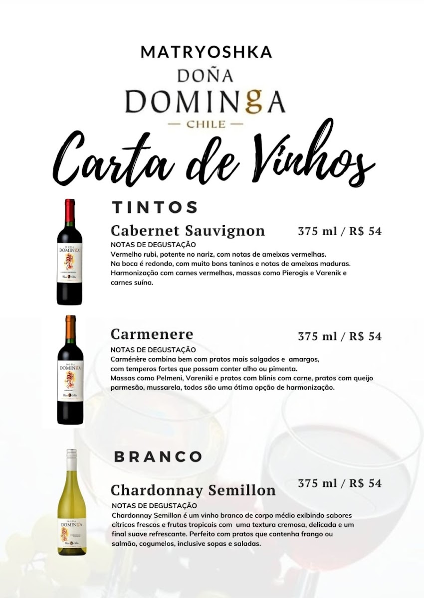 Menu Matryoshka Sabores Do Leste Europeu-2
