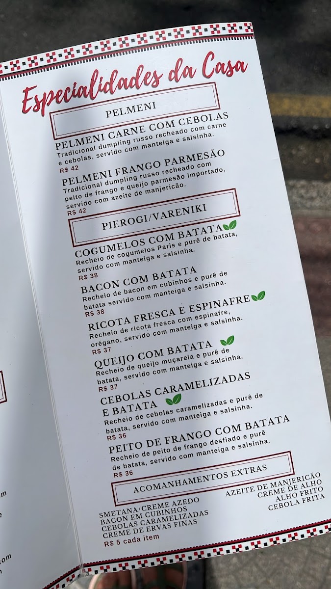 Menu Matryoshka Sabores Do Leste Europeu-8