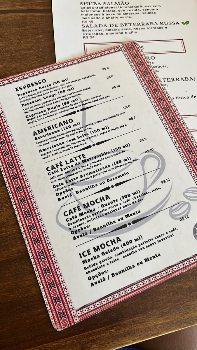 Menu Matryoshka Sabores Do Leste Europeu-9