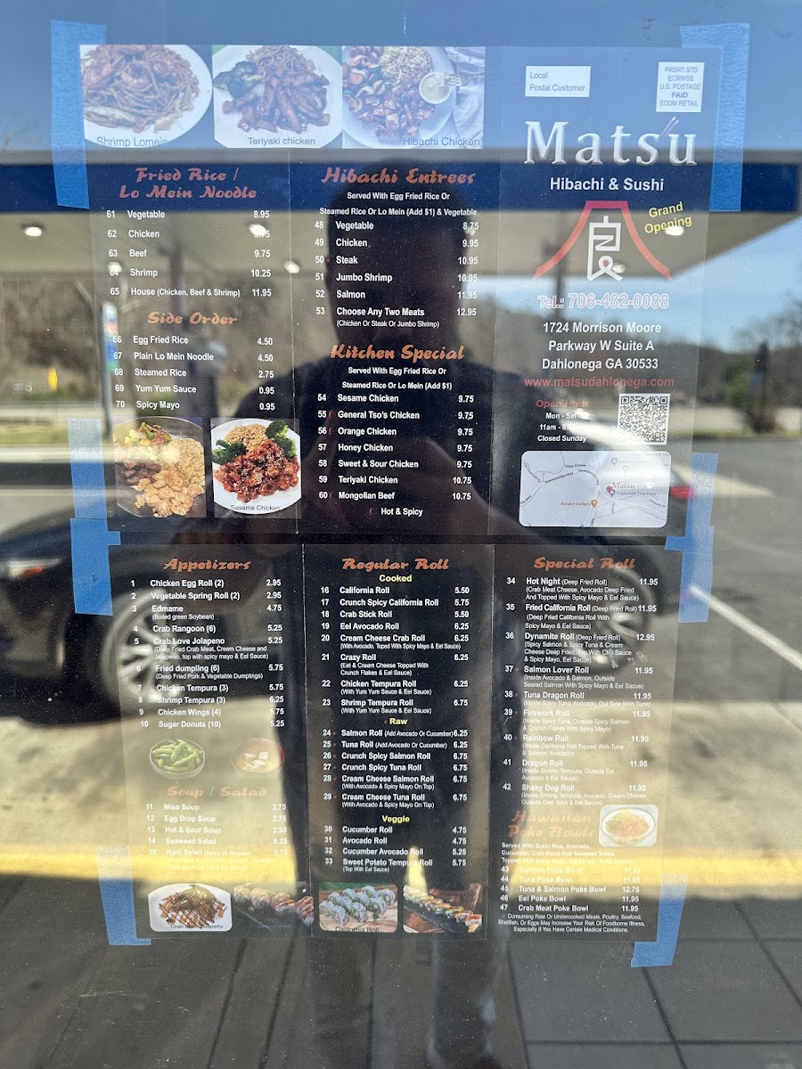 Menu Matsu Hibachi & Sushi-10