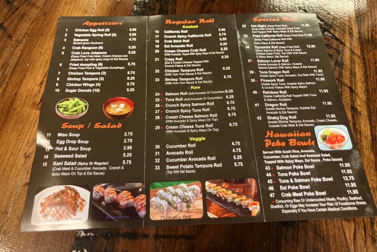 Menu Matsu Hibachi & Sushi-7