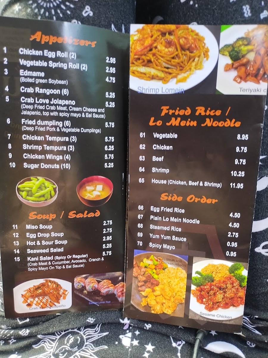 Menu Matsu Hibachi & Sushi-8