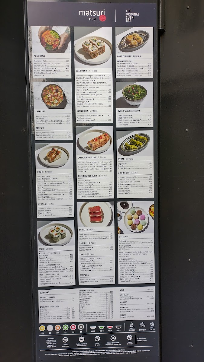 Menu Matsuri Marbeuf-10