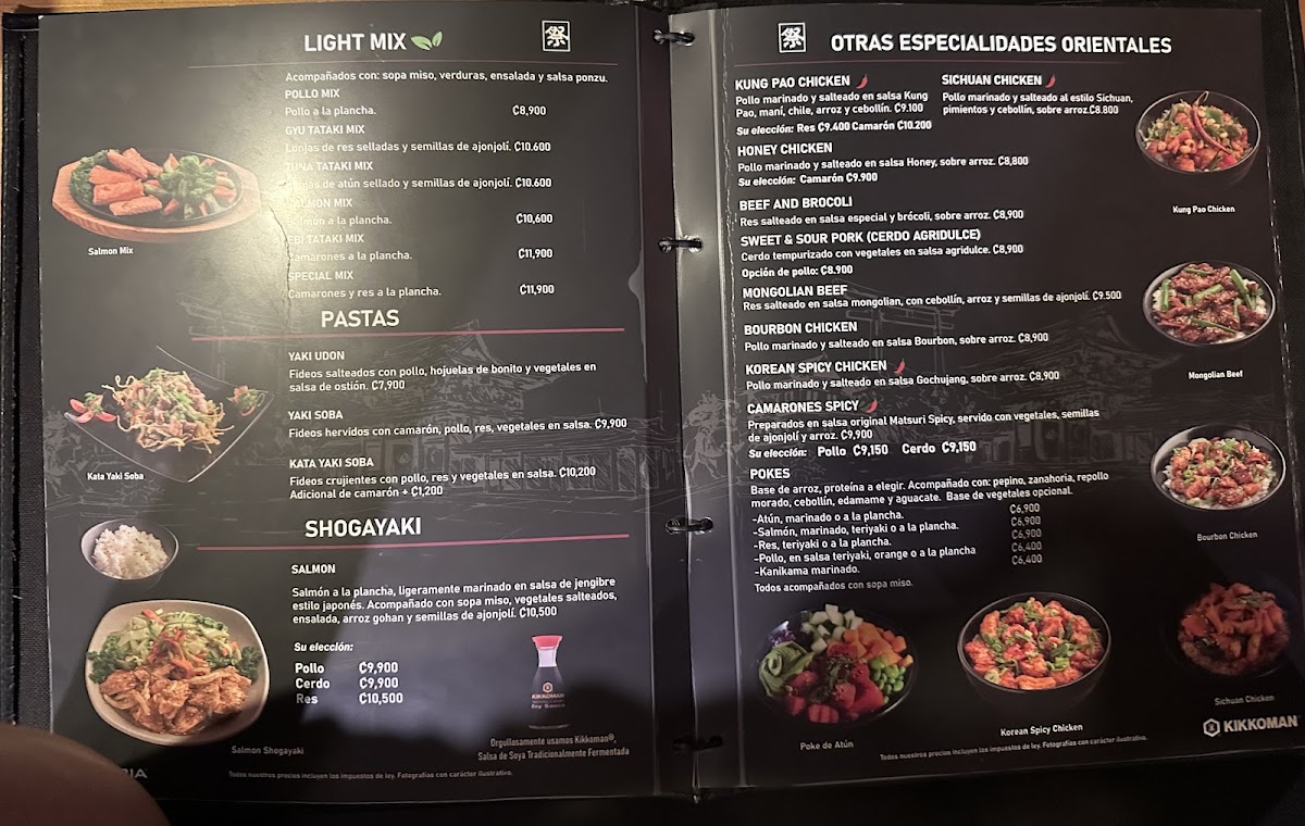 Menu Matsuri - Plaza Real-1