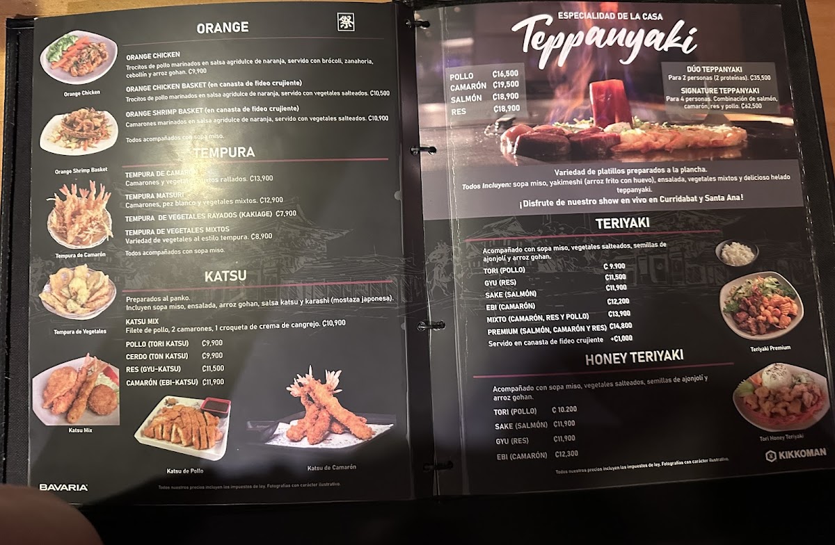 Menu Matsuri - Plaza Real-3