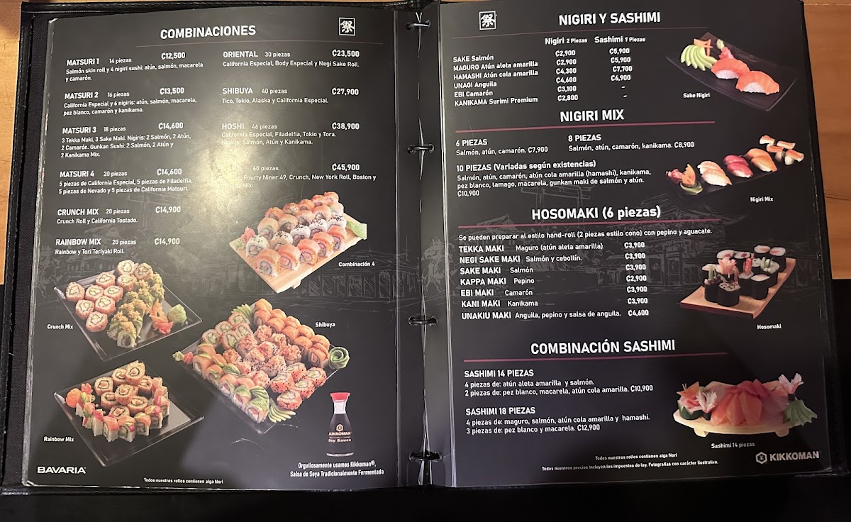 Menu Matsuri - Plaza Real-6