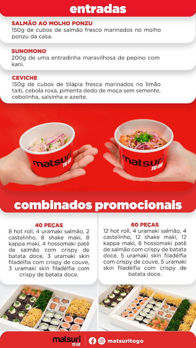 Menu Matsuri To Go - Londrina - Delivery & Take Away-2